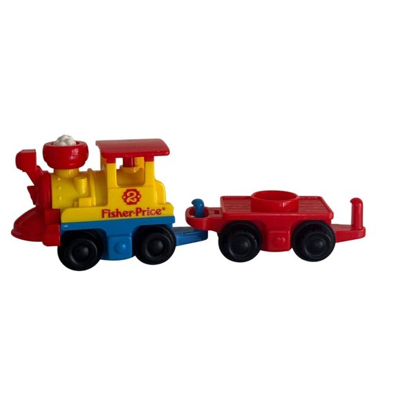 Fisher-Price Little People Geo Trax Flip Track Train Set - Picture 2 of 3